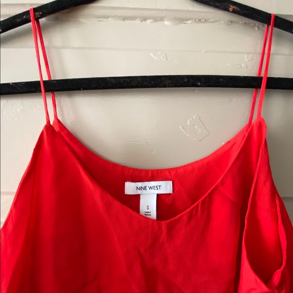 Nine West red tank!